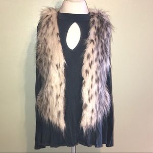Faux Fur Vest